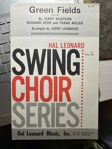 1956 SATB 6x9 Chornoten GREEN FIELDS - Bild 1 von 2