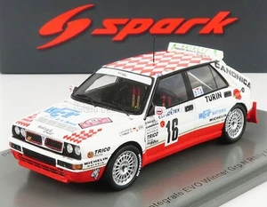 1/43 SPARK-MODEL - LANCIA - DELTA HF INTEGRALE EVO CANONICA N 16 WINNER S9026 - Foto 1 di 1