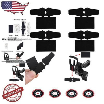 Archery Arrow Rest Stickers Anti Slip Felt Tape 4 Sets for Compound Bow - Image 1 of 4