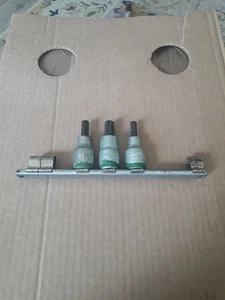 Gedore 3 X 1/2 Drive Hex Allen Keys Sockets All IN19 series - Picture 1 of 7