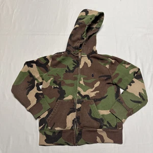 Polo Ralph Lauren Youth Camo Hoodie Size Small 8  Full Zip Sweatshirt - Picture 1 of 12