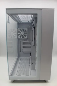 NZXT H9 Flow Dual-Chamber ATX Mid-Tower Case White *READ DESC* PC1682762 - Picture 1 of 5