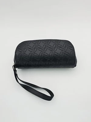 Gafas de sol Oakley solo estuche negro con logotipo completo cremallera carcasa suave bolsa con correa Foto 1 de 4