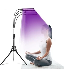 Tanning Lamp Thearpy Light for Home Use with Adjustable Stand Purple Light for.. - Picture 1 of 7
