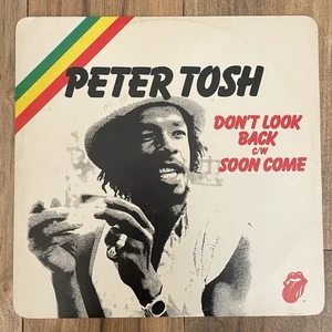 Peter Tosh Don't Look Back 12" Roots Reggae Vinyl Single - Picture 1 of 2