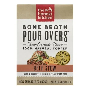 The Honest Kitchen - Dog Fd Por Ovr Bf Stew - Case Of 12 - 5.5 Oz - Picture 1 of 1