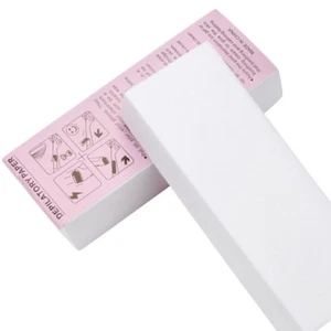 Hot Hair Paper Strips Leg Pad Wax Removal Cloth Accessories Nonwoven Makeup Tool - Picture 1 of 5