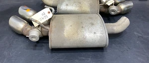 2014 CAMARO ZL1 COUPE OEM REAR NPP MUFFLER CUTS PAIR DRIVER PASSENGER USED - Picture 1 of 12
