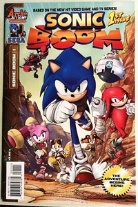 SONIC BOOM Comic Book #1 "First Issues" December 2014 Bagged ~ Boarded NEW - Picture 1 of 3