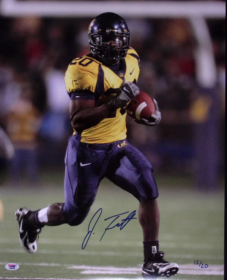 Justin Forsett Signed Cal Golden Bears 16x20 Photo PSA/DNA COA Picture Autograph - Image 1 of 4
