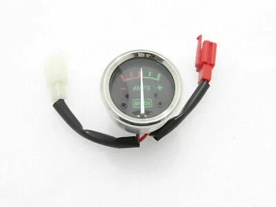 Amperímetro negro apto para Royal Enfield Foto 1 de 4