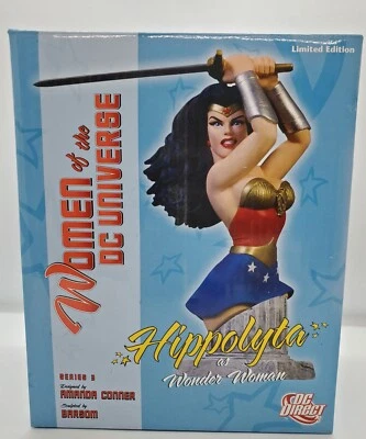 Mini busto Hippolyta como Wonder Woman DC 2010 mujeres DC Universe Amanda Conner Foto 1 de 4
