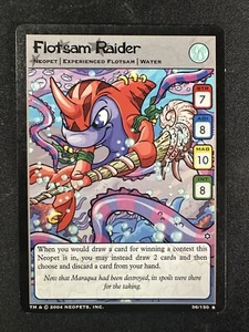 Neopets Flotsam Raider 36/150 Hannah And The Ice Caves Neopet Non Holo Rare - Picture 1 of 2