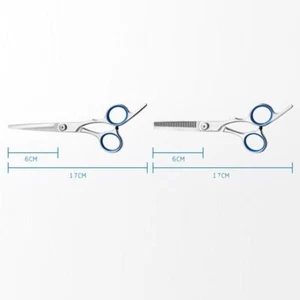 Professional Pet Grooming CURVED Scissors CHUNKER THINNING shears K4Q8 SET R09C - Picture 1 of 7