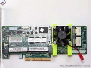 SATA RAID SAS Card Cooler Mount Bracket Clip Adaptor 4 P420 (35mm Cooling Fan) - Picture 1 of 6