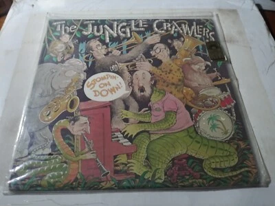 The Jungle Crawlers – Stompin' On Down SEALED Original Stomp Off LP Record 1984 - Image 1 of 3