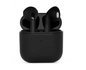 Wireless Bluetooth Earbuds Black Pods Pro 4 Air In-Ear Headphones iPhone Android - Picture 1 of 5