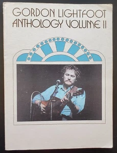 Gordon Lightfoot Anthology Vol II Piano Vocal Guitar Sheet Music Songbook - Picture 1 of 6