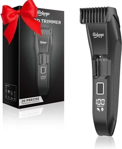 Beard Trimmer for Men Adjustable: Professional Cordless Trimmer with 20-Length D - Picture 1 of 13