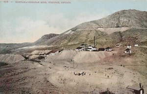 Montana Tonopah Mine around 1900 - Picture 1 of 2