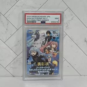 2021 WEISS SCHWARZ REINCARNATED SLIME V3 RELEASE COMMEMORATIVE TOURNAMENT PSA 9 - Picture 1 of 4