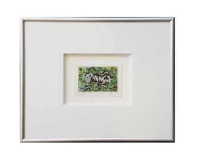 James Rizzi 3D handsigniert "CAT WALK" Rarität von 1987 - Bild 1 von 2