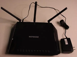 Netgear AC1750 Smart WiFi Router Model R6400 Wireless 4 Port  - Bild 1 von 3