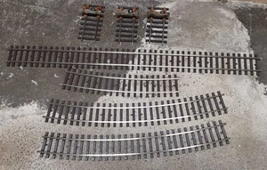 Spur 1 Märklin Gleise 1:32 inkl. 3 Prellböcke mit Gleisstück, 1 Gerade, 3 Kurven - Bild 1 von 2