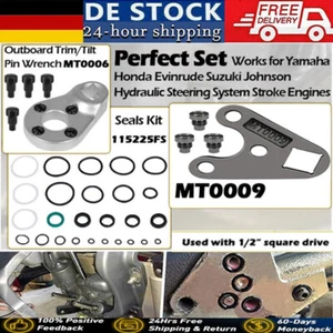 115225FS Seal Kit + Trim/Tilt Pin Wrench MT0006 MT0009 für Yamaha Honda Evinrude - Bild 1 von 22
