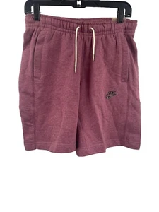 Nuevos pantalones cortos Nike ropa deportiva S pequeños esenciales rojos semi cepillados para hombre - Imagen 1 de 9