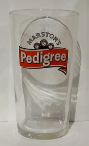Pre-2006 Marston's: Pedigree Branded Pint Glass - Picture 1 of 4