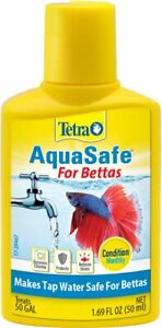 Tetra AquaSafe Aquarium Water Conditioner, 1.69-oz bottle