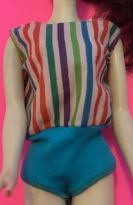 Costume da bagno vintage Barbie EUROPEAN American Girl SUPER RARO DA COLLEZIONE NO DOLL - Foto 1 di 1