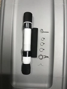 Eisruten-Set, Schaumstoffgriffe 4 mm Innendurchmesser hinten massiv mit 6-teiligen Führungssets. - Bild 1 von 3