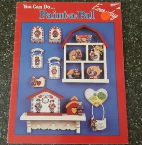 You Can Do... Paint A Pal Everyday Decorative Painting Provo Craft Kids Animals - Picture 1 of 4