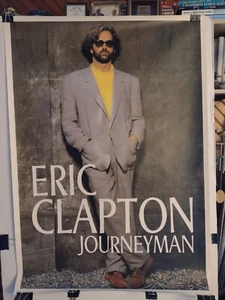 ERIC CLAPTON Journeyman Vintage Poster 1990 - Picture 1 of 5