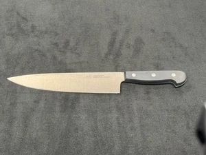 LUDWIG SCHIFF Solingen-Germany 8” Stainless Steel Chef Knife EXCELLENT SHAPE - Picture 1 of 4