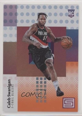 2017-18 Panini Status Rookies Orange Caleb Swanigan #146 Rookie RC - Image 1 of 2