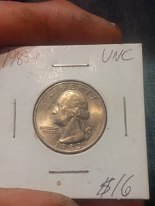 1983-P Washington Quarter. Gorgeous Luster And Details! Tough Date! - Picture 1 of 2