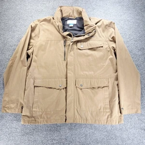 Columbia Jacket Mens XL Outdoor Utility Full Zip Pockets Lined Workwear Coat - Picture 1 of 8