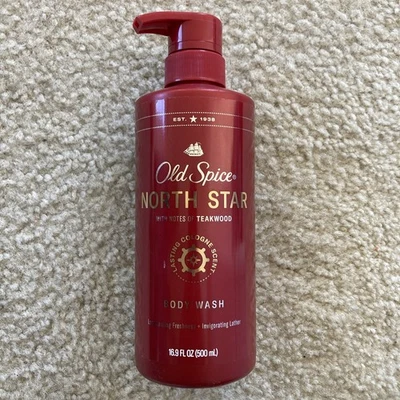 Jabón corporal Old Spice North Star con notas de madera de teca 16,9 fl oz Foto 1 de 3
