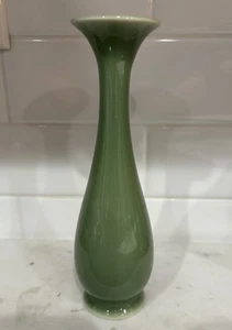 Rookwood Pottery Vase MCM Green Long Neck - Picture 1 of 4