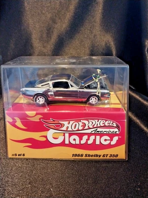 Shelby GT-350 2003 Hot Wheels American Classics 1966, plateado, 1:43 #2651/5000 Foto 1 de 4