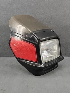 84 85 86 HONDA CB700SC NIGHTHAWK UPPER FRONT FAIRING COWL HEADLIGHT OEM USED - Picture 1 of 15