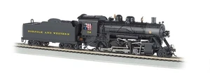 BAC51318 NORFOLK & WESTERN 2-8-0 ROAD #718 WITH WOWSTEAM DCC & SOUND. - Picture 1 of 1