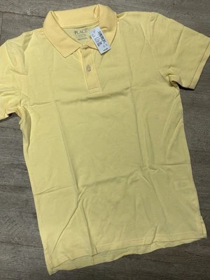 Children’s Place Yellow Polo Shirt Boys Youth XL 14 - Image 1 of 4