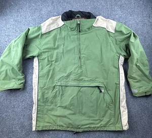 Vintage Burton Snowboards Biolight Pullover Jacke Herren Large Grün Kapuze Selten! - Bild 1 von 12