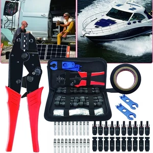 Solar Crimping Tools Set MC4 Crimping Tool Kit Photovoltaic Wire Crimping Tool - Picture 1 of 12