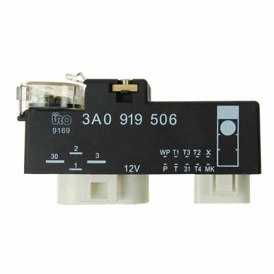 Ventilador de refrigeración auxiliar de aire acondicionado módulo de control de 2 fusibles para VW Cabrio Golf Jetta Passat Foto 1 de 4