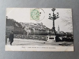 CPA / Carte postale ancienne - LYON Pont d'Ainay et le coteau de fourvières (69) - Picture 1 of 12